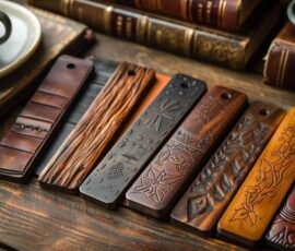 Les marques pages personnalisés en bois, métal ou cuir : une touche d’originalité pour vos lectures