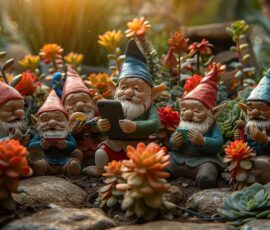 Nains de jardin et médias sociaux : partagez votre passion