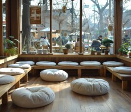 Pourquoi les coussins ronds sont parfaits pour les bancs et banquettes