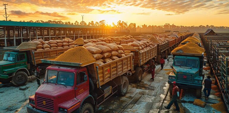 Les nombreux avantages de l’utilisation des camions bennes pour le transport de nourriture pour animaux